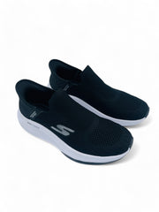 Skechers Slip-ins: Max Cushioning(Black & White)