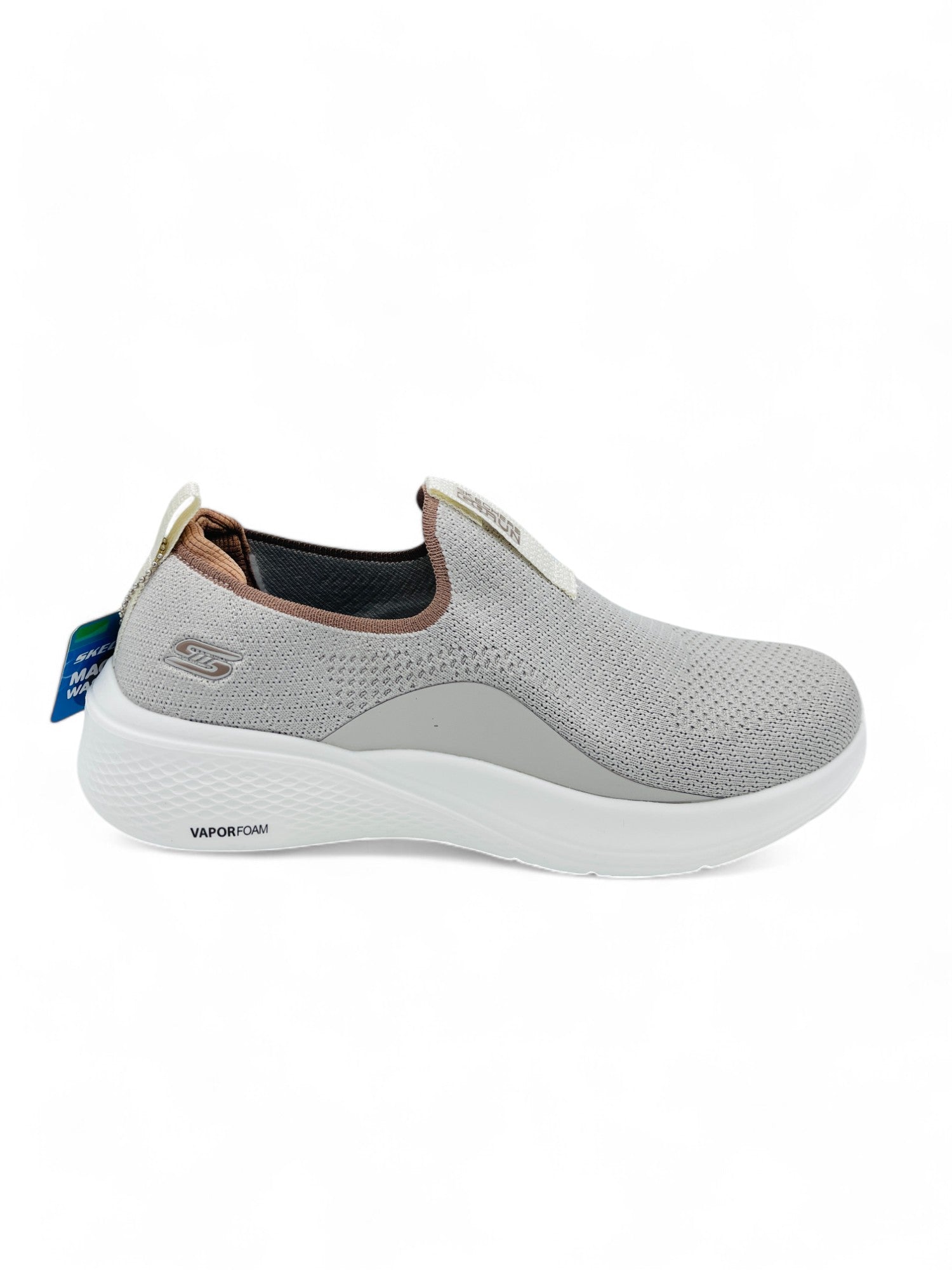 SKECHERS VAPOUR FOAM AIR COOLED MEMORY FOAM (BEIGE)